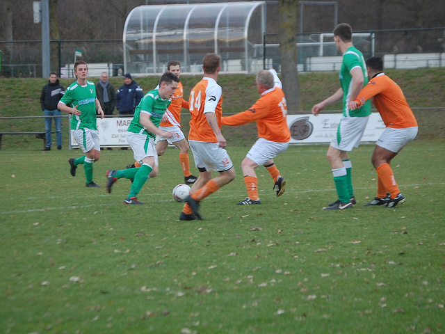 Oranje Wit – SVF, een mooie trainingspartij