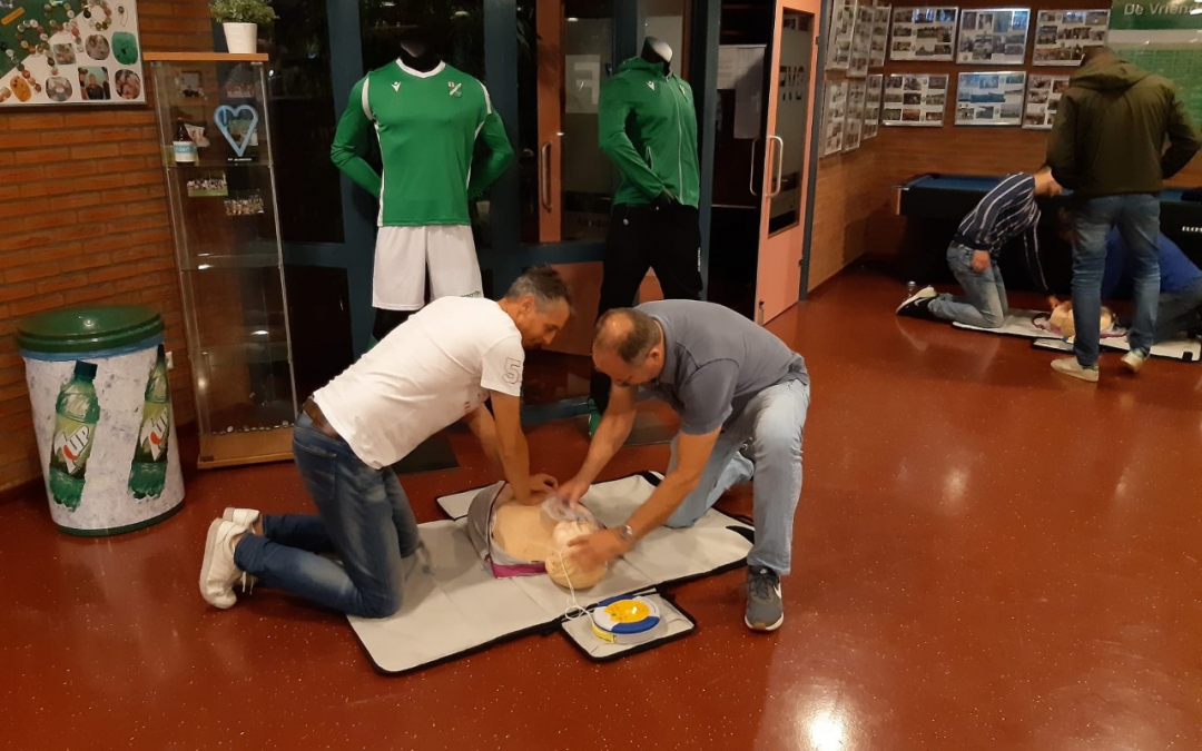 Succesvolle en zeer leerzame reanimatie AED sessie SVF