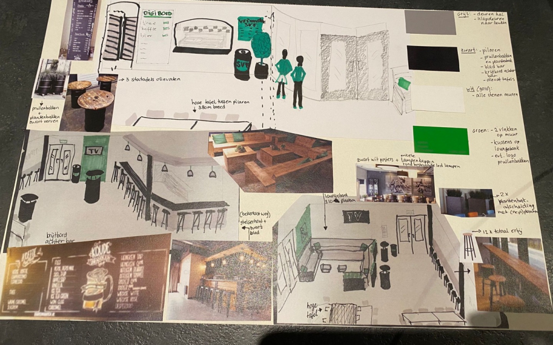 Vrijwilligers gezocht voor Restylen kantine