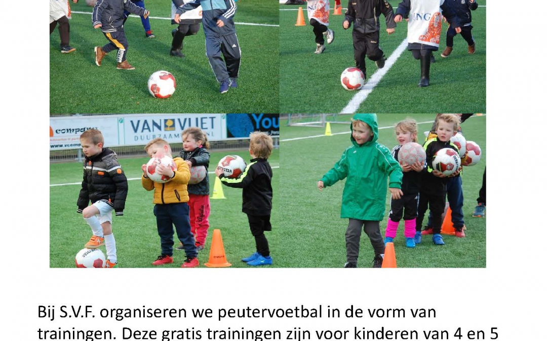 Peutervoetbal bij SVF!