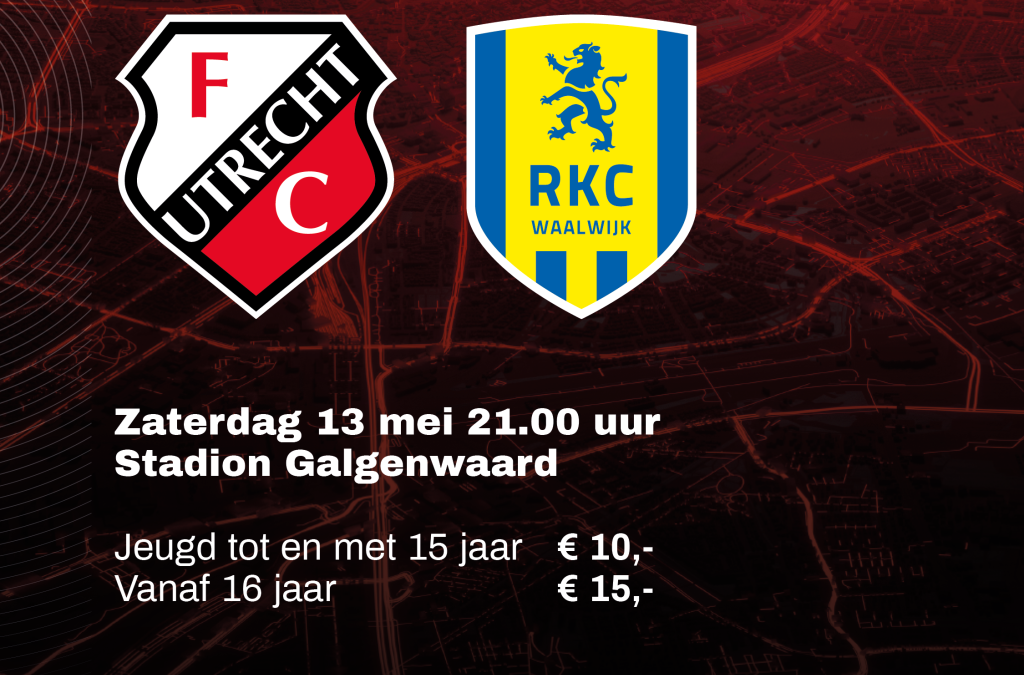 Met SVF naar FC Utrecht – RKC Waalwijk