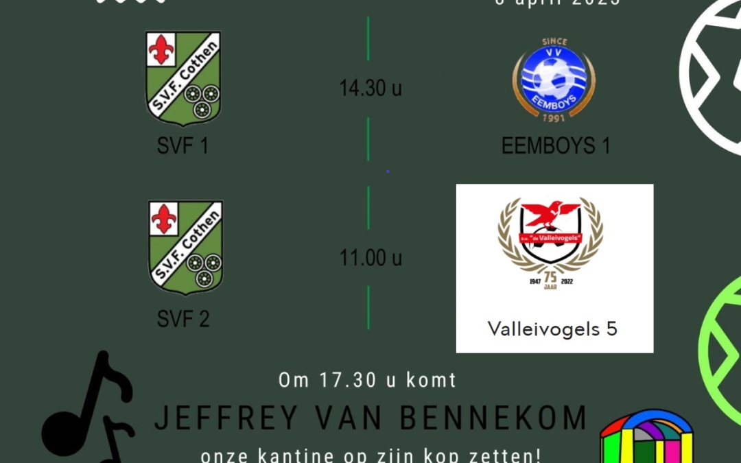 SUPER SATURDAY: zaterdag 8 april