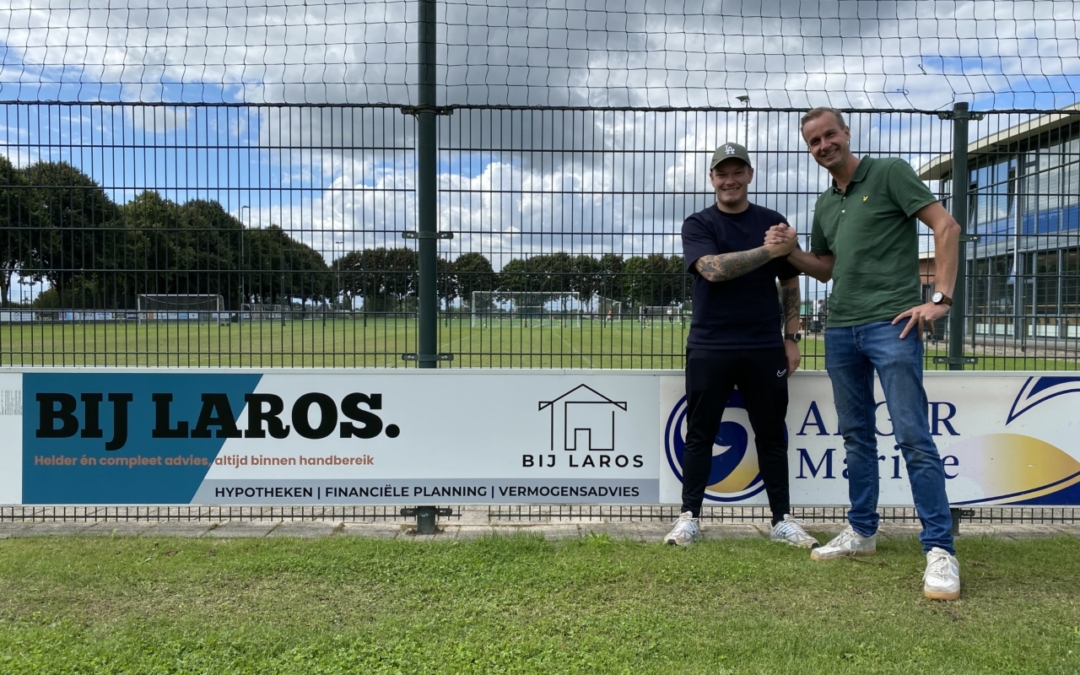 Nieuwe bordsponsor: Bij Laros