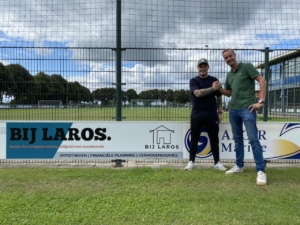 Nieuwe bordsponsor: Bij Laros
