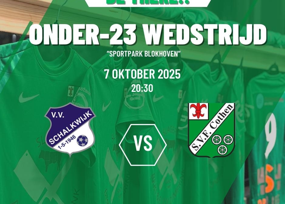 De toekomst van SVF in beweging: de Onder-23 competitie