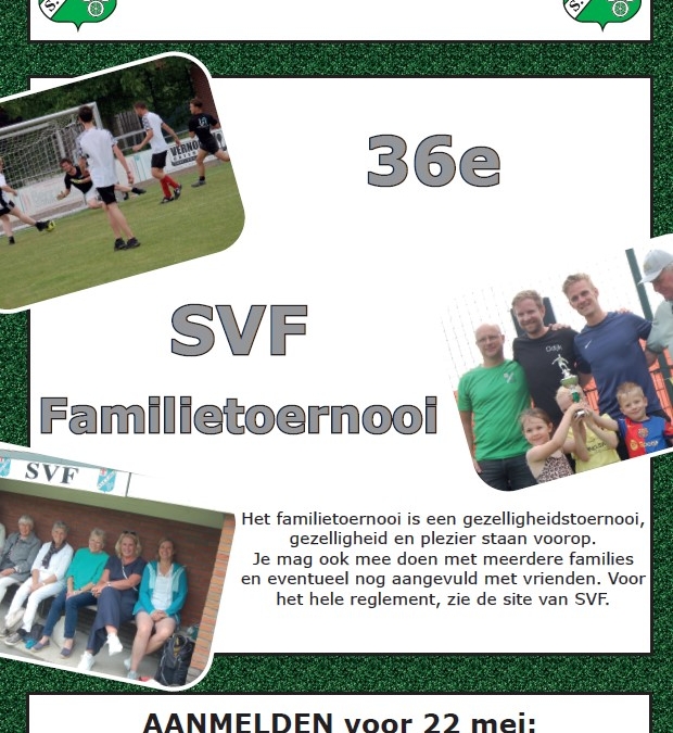 Aankondiging familietoernooi