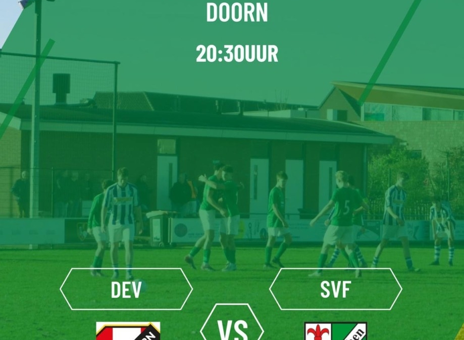 Finale O23 Regiocup: DEV O23 – SVF O23