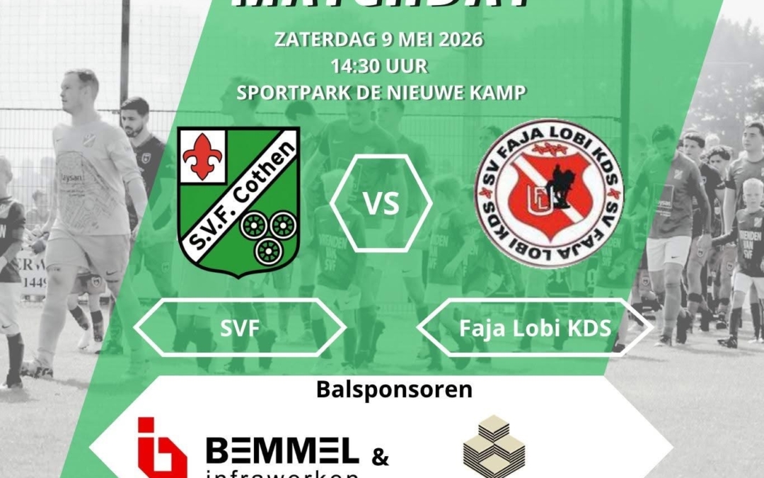 SVF uitgeteld met 0-1 thuisverlies tegen Faja-Lobi