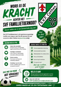 Gezocht: nieuwe organisatie familietoernooi