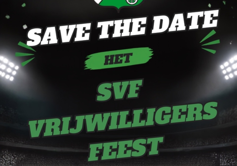 Vrijwilligersfeest 10 oktober 2026