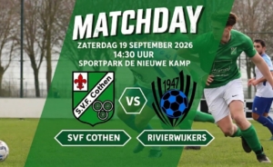 Zaterdag 19 September: SVF – Rivierwijkers