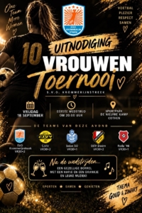 Vrouwen Toernooi: vrijdag 18 September