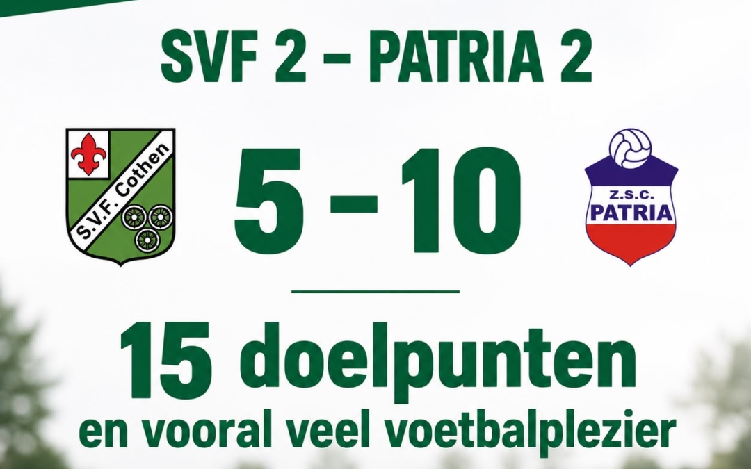 SVF 2 – Patria 2: 5-10