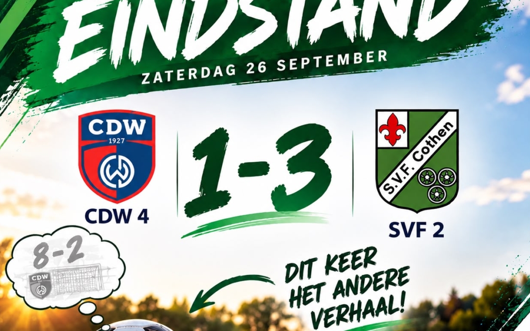 Geen flashbacks, maar drie punten voor SVF 2