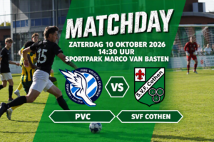 Zaterdag 10 Oktober: PVC – SVF