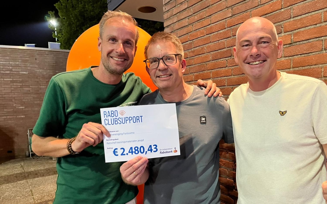  Een mooie bijdrage voor SVF!
