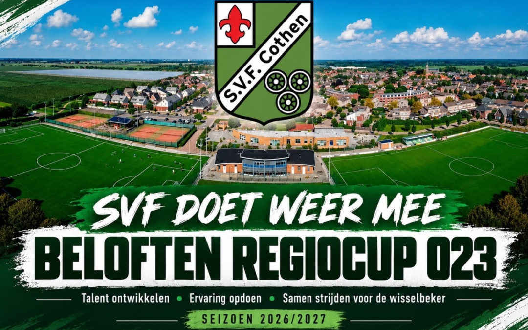 SVF doet weer mee aan de Beloften Regiocup O23!
